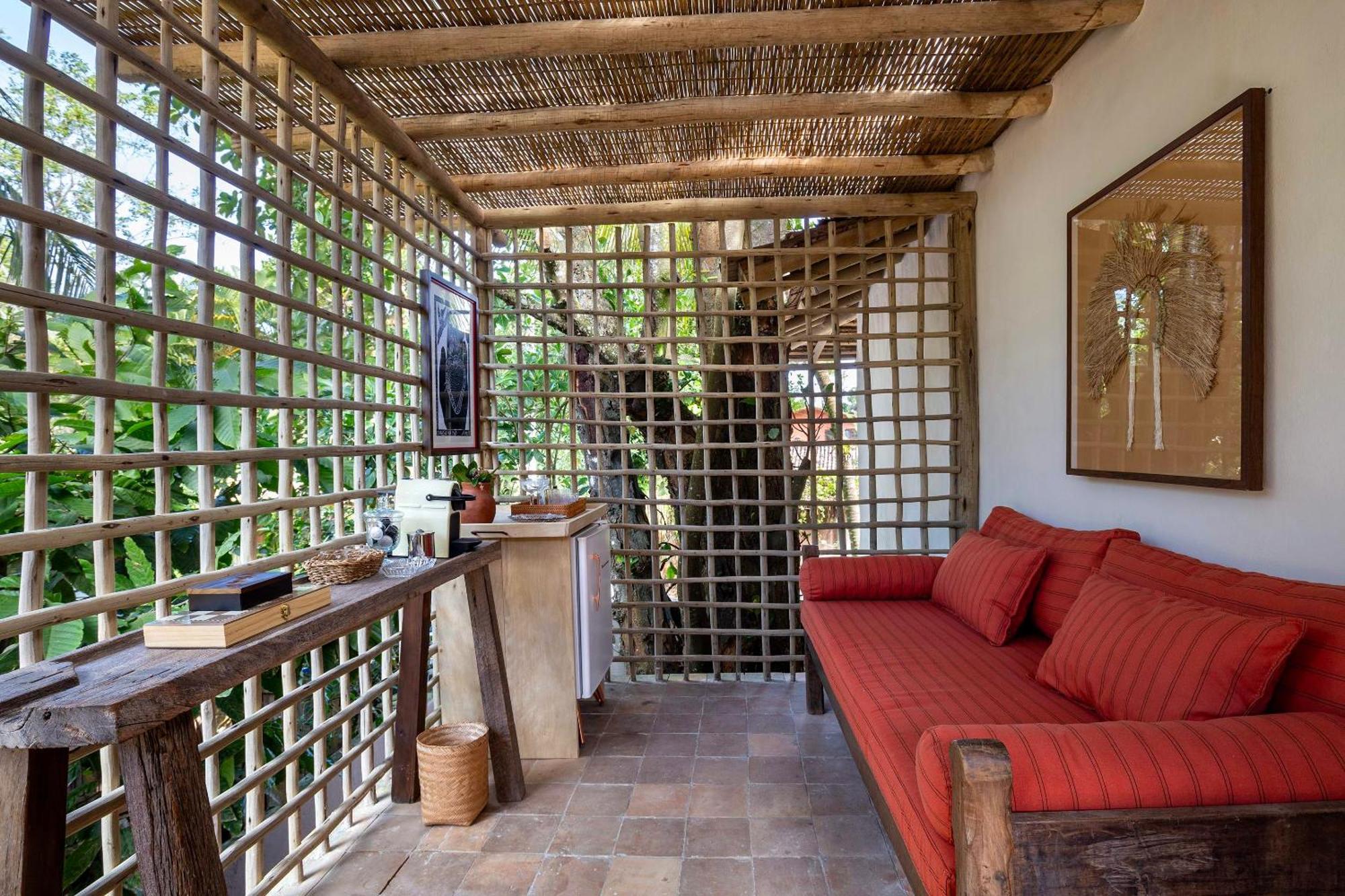 Na Praca Hotel Trancoso Bagian luar foto