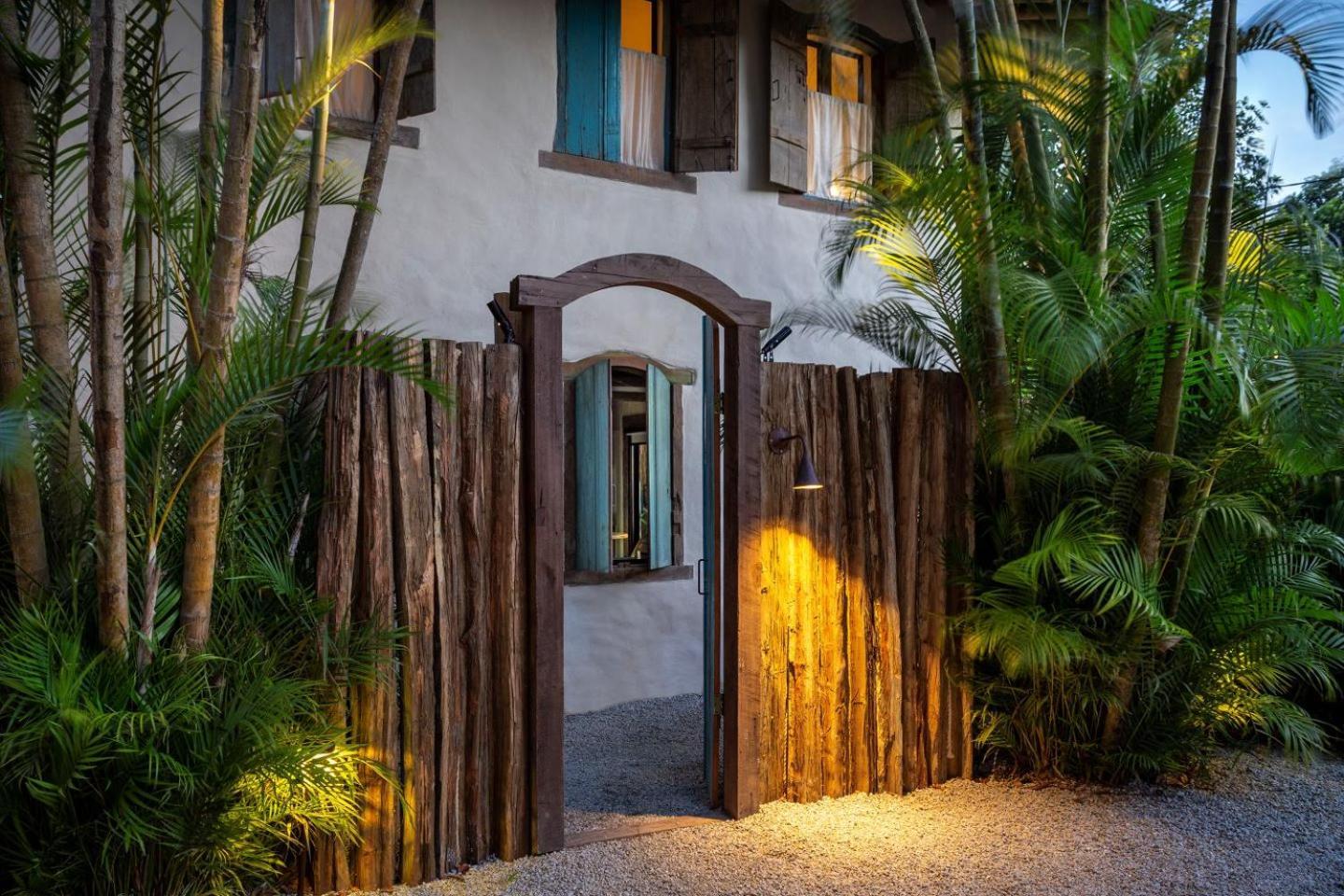 Na Praca Hotel Trancoso Bagian luar foto