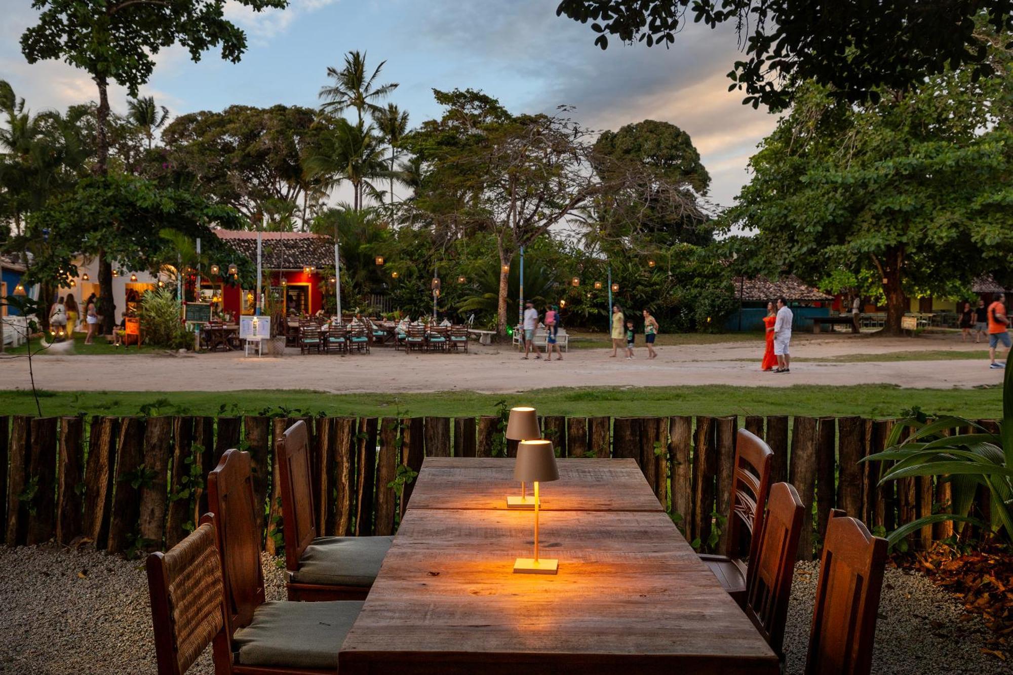 Na Praca Hotel Trancoso Bagian luar foto