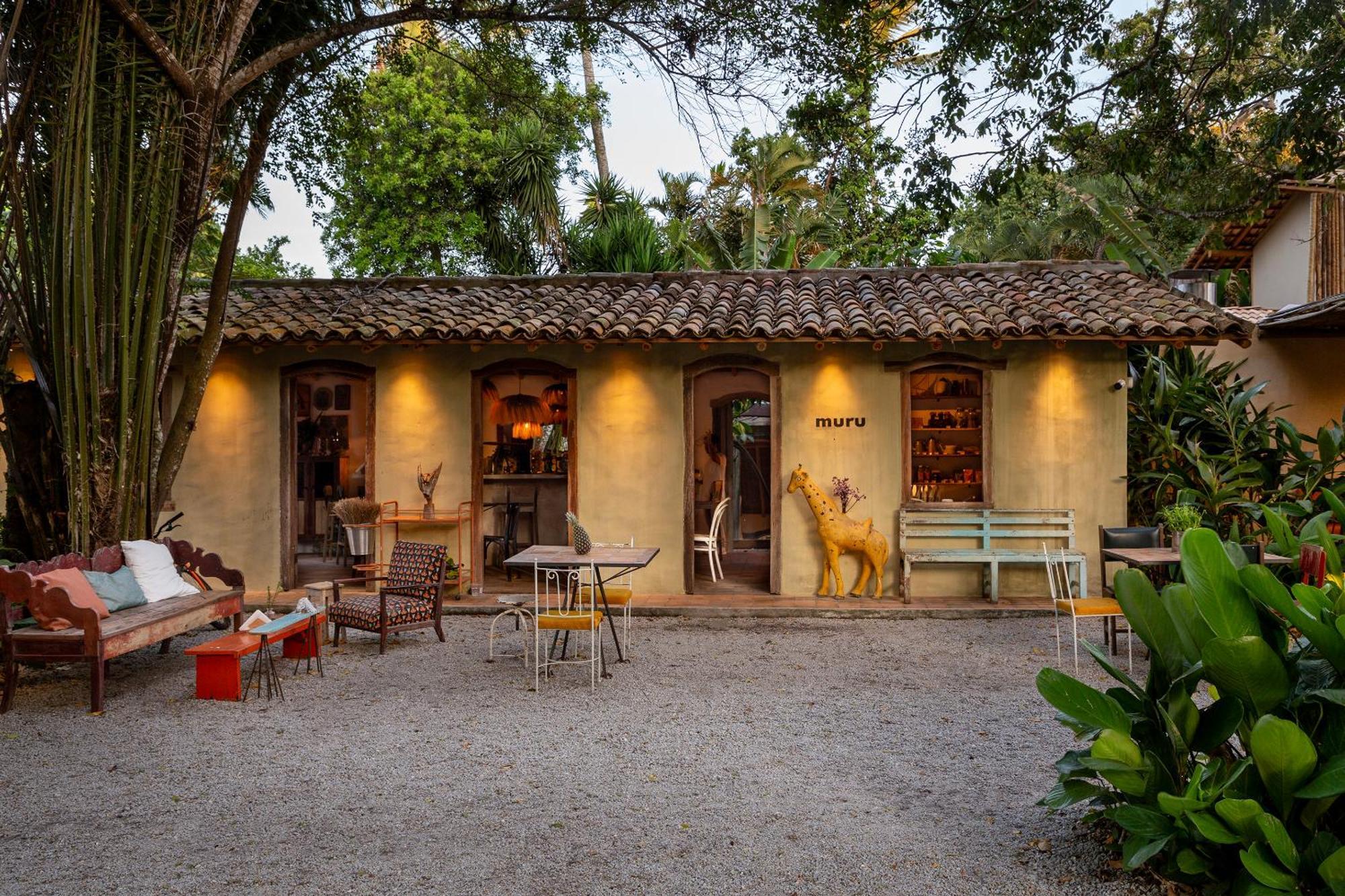 Na Praca Hotel Trancoso Bagian luar foto